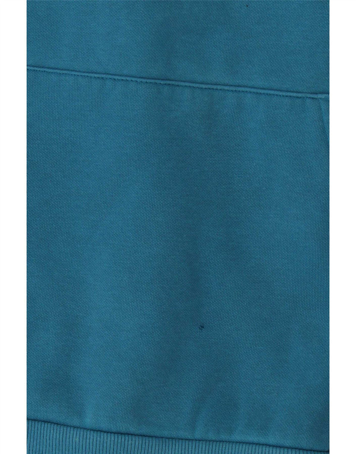 Puma Herren Graphic Hoodie Pullover mittelblaue Baumwolle