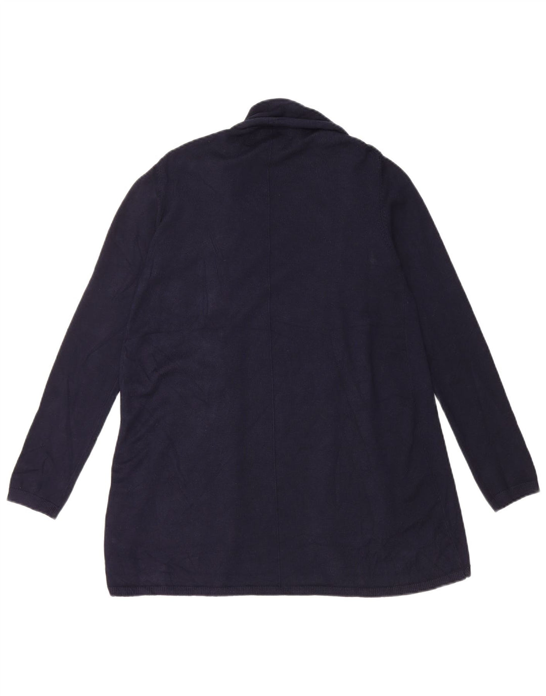 Offener Strickjackenpullover für Damen von Zara, UK 14, Größe L, Marineblau