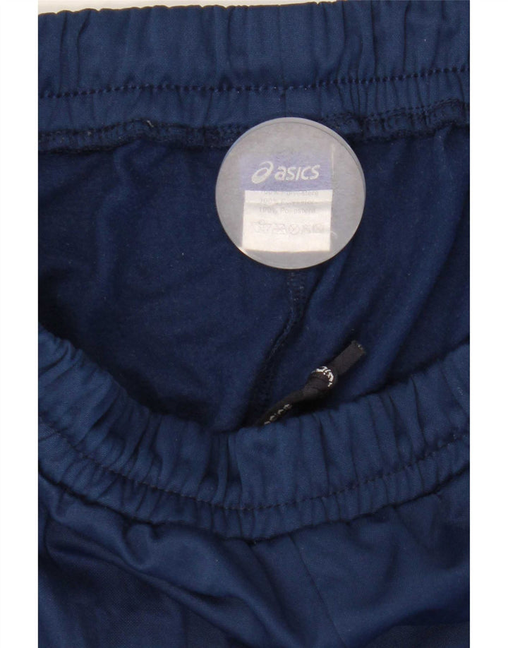 Asics Herren-Trainingshose, Jogginghose, groß, marineblau, Polyester