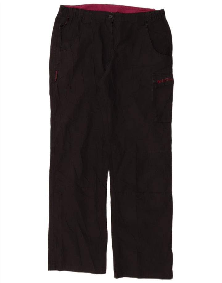 Mountain Warehouse Damen-Cargohose, UK 12, M, W34, L31, Schwarz