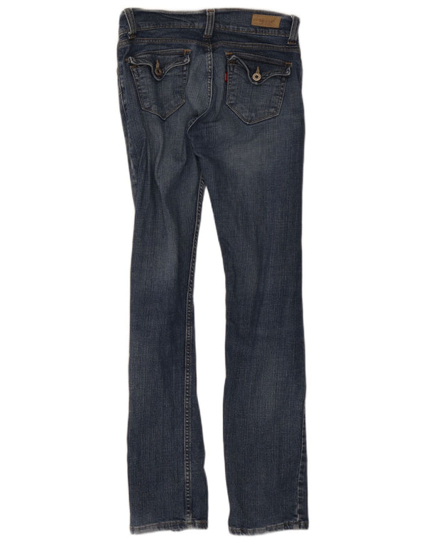Levi's Damen Slim Jeans US 4 Small W30 L31 Blaue Baumwolle