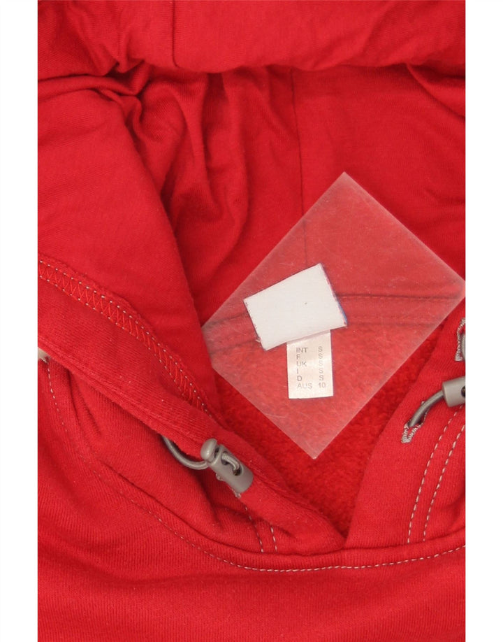 Arena Herren-Kapuzenpullover mit Grafik, Größe S, Rot, Baumwolle