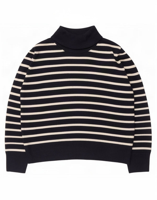 Marks & Spencer Damen-Pullover mit Rollkragen, UK 20 2XL, Marineblau