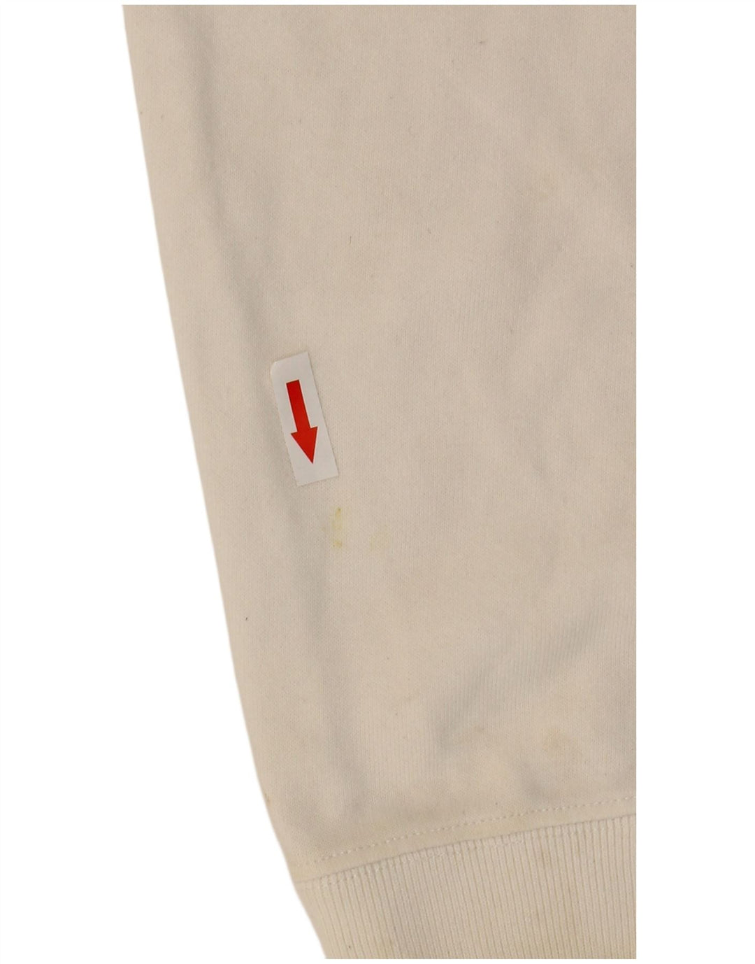 Champion Damen-Sweatshirt mit Reißverschluss am Hals, UK 14, mittelweiße Baumwolle