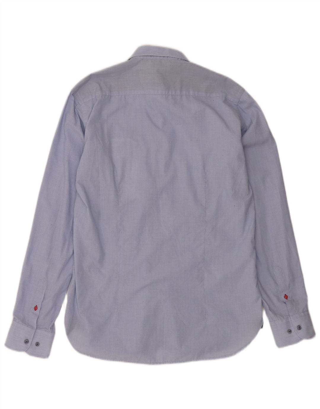 Alessandra Lamura Herren-Hemd, groß, blau, Polyester