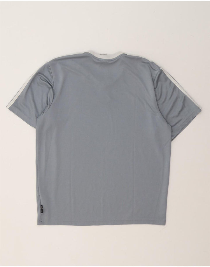 Adidas Herren Climalite T-Shirt Top Small Grau Polyester