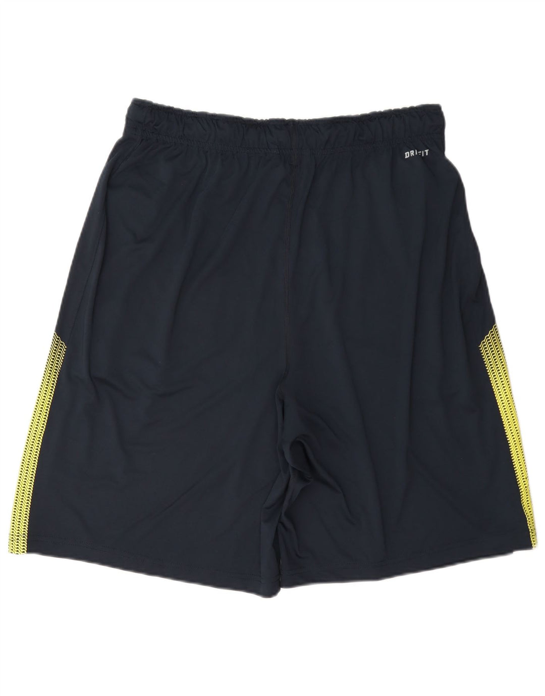Nike Herren Dri Fit Sportshorts, groß, marineblaues Farbblock-Polyester