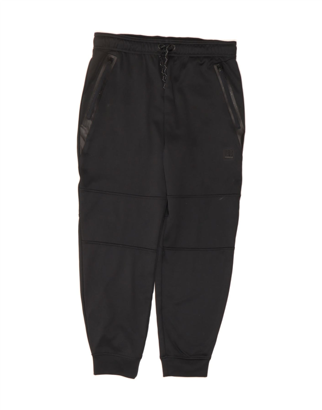 DKNY Mens Tracksuit Trousers Joggers Small  Black Polyester Vintage Dkny and Second-Hand Dkny from Messina Hembry 