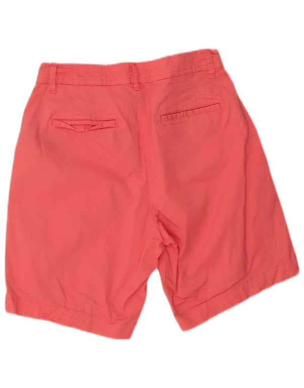 Crew Clothing Damen Chino-Shorts UK 12 Medium W28 Rosa Baumwolle