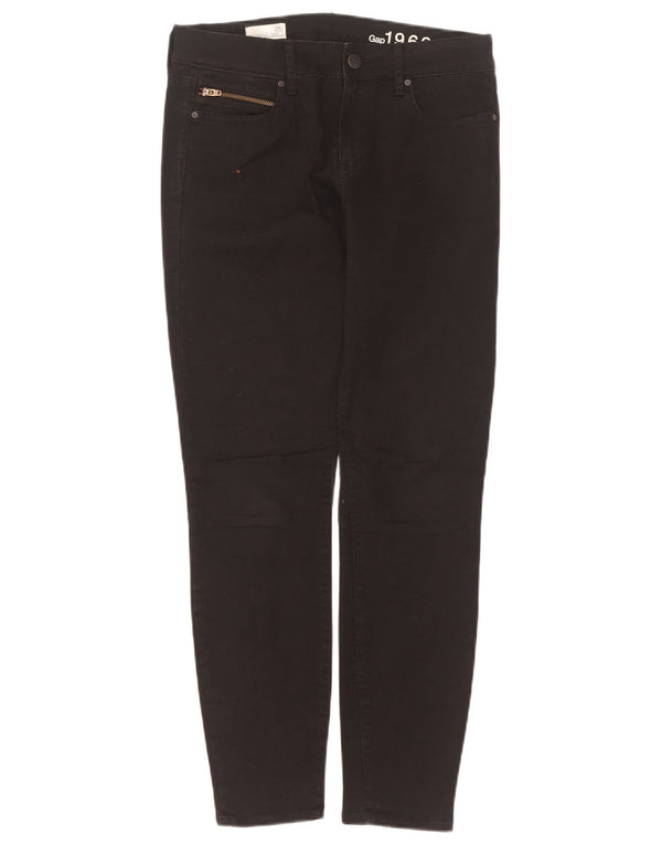 Gap Damen Legging Skinny Jeans W26 L27 Schwarze Baumwolle