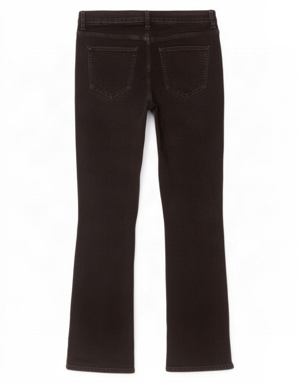 Marks & Spencer Damen The Eva Bootcut Jeans UK 16 Large W34 L33 Schwarz