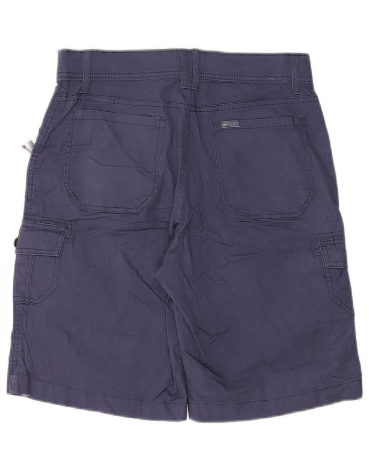 LEE Herren Cargoshorts W30 Mittel Marineblau