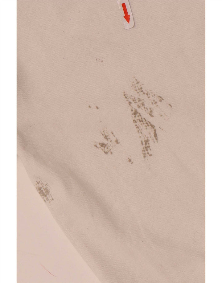 Tommy Hilfiger Herren T-Shirt mit Grafik, XS, Weiß