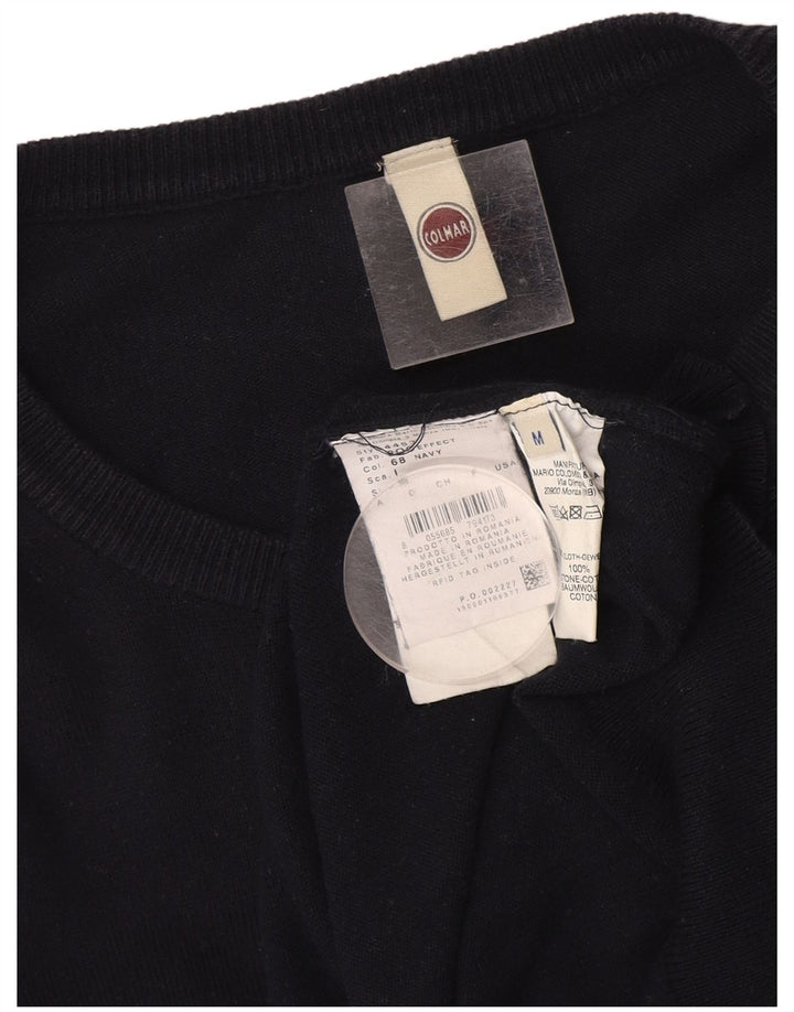 Colmar Herren-Pullover mit U-Boot-Ausschnitt, mittleres Marineblau