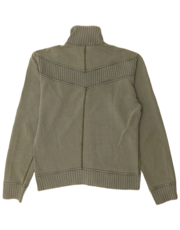 Diesel Herren Strickjacke 2XL Grüne Baumwolle