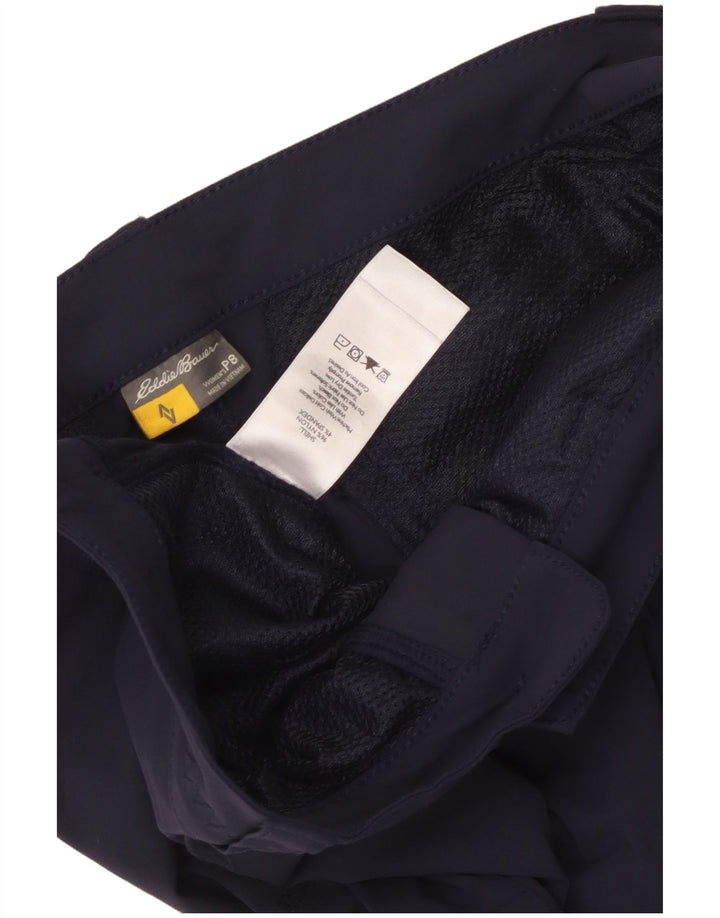 Eddie Bauer Damen gerade Cargohose US 8 Medium W32 L28 Marineblau