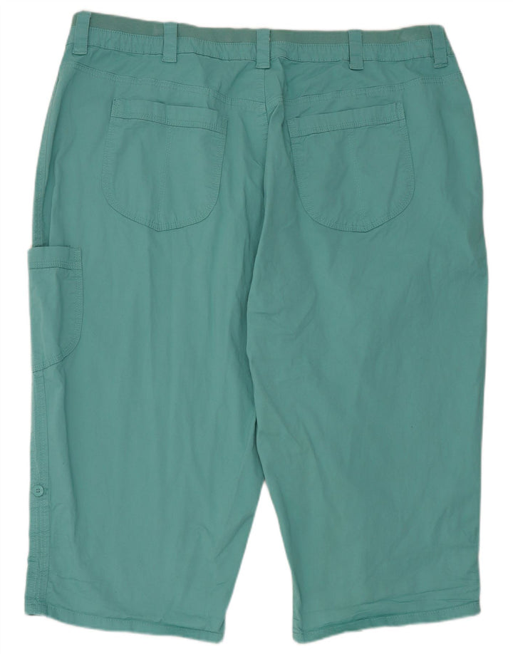 Lee Womens Riders Cargo Shorts US 26 5XL W46 Blaue Baumwolle