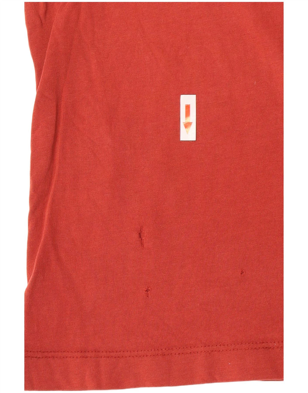 Calvin Klein Jeans Herren-T-Shirt mit Grafik, mittelrote Baumwolle