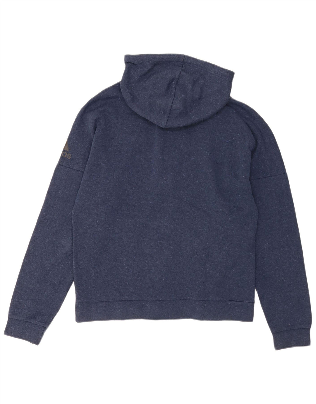 Adidas Herren-Kapuzenpullover mit Reißverschluss, mittelgroß, Marineblau gefleckt