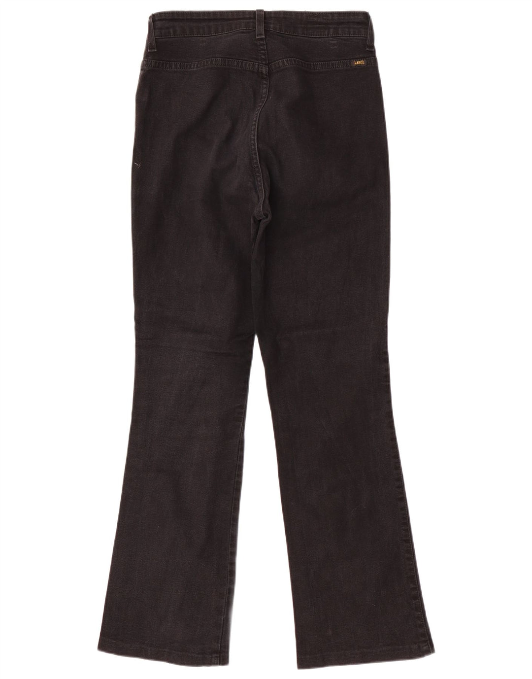 Lee Damen Bootcut-Jeans mit hoher Taille, W31, L30, schwarze Baumwolle