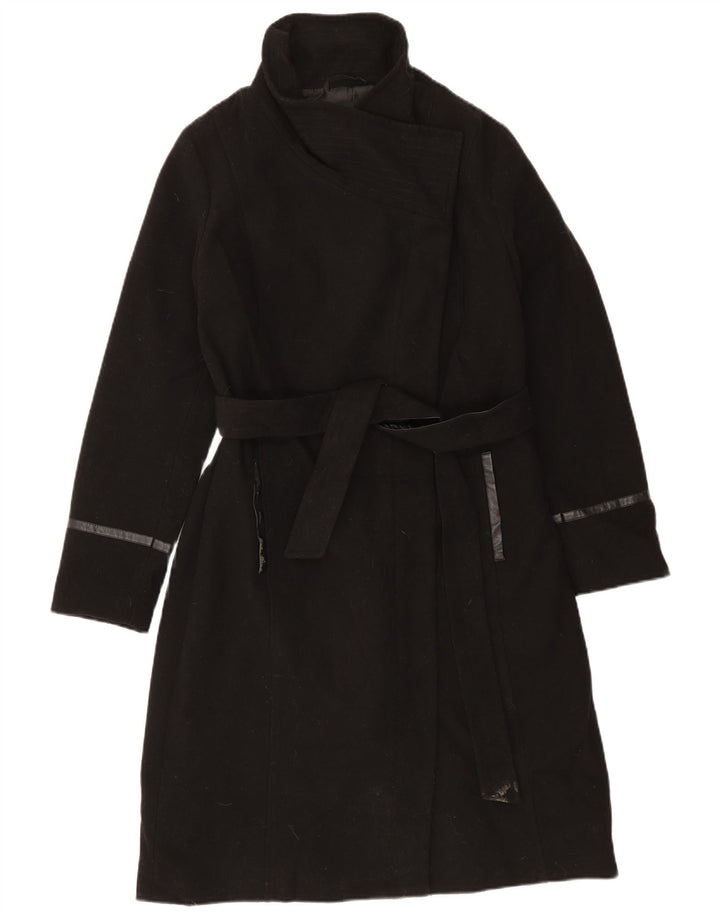Oasis Damenmantel UK 16 Large Schwarz Polyester