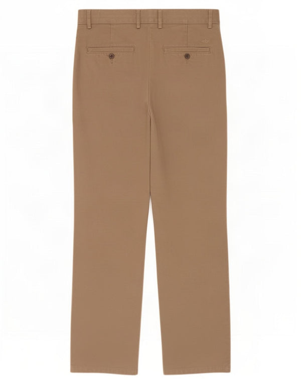 Dockers Gerade Chinohose für Herren, W32, L32, Beige, Baumwolle