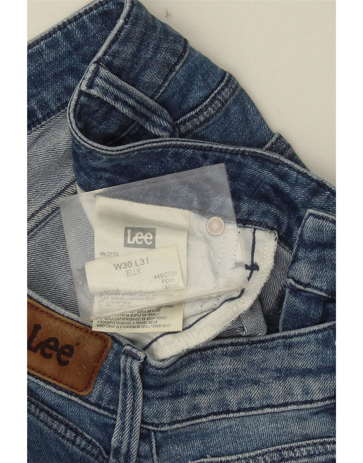 Lee Damen Elly Slim Jeans W30 L31 Blaue Baumwolle