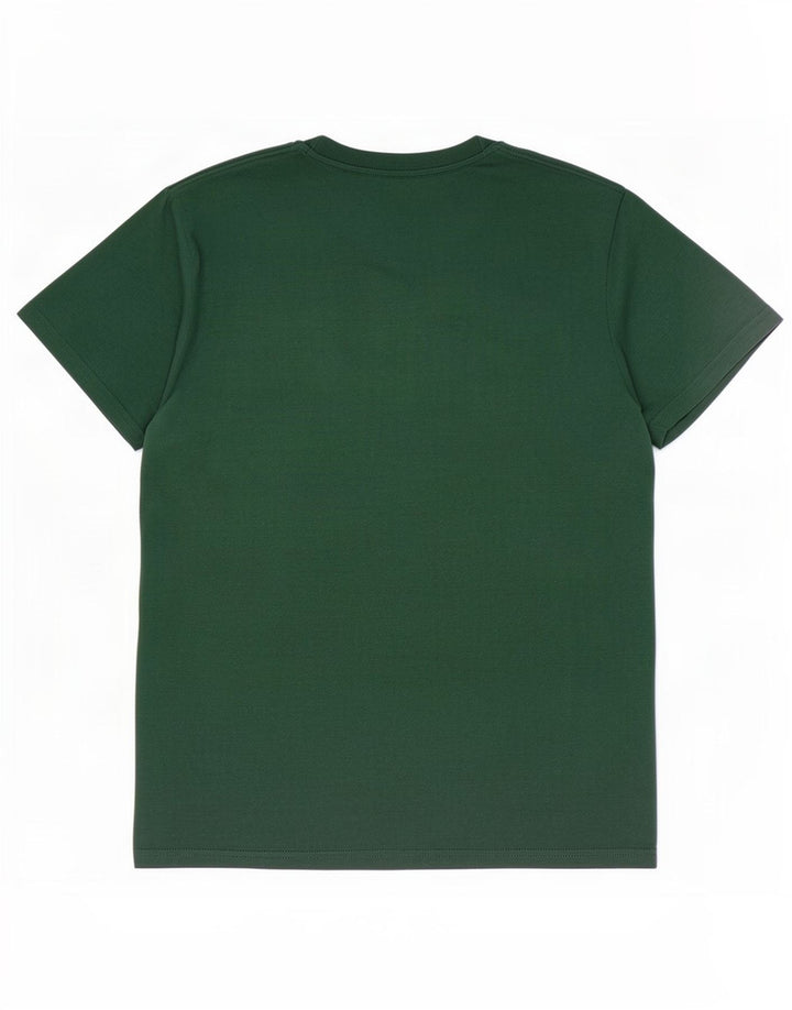 Superdry Herren Grafik-T-Shirt-Oberteil aus mittelgrüner Baumwolle