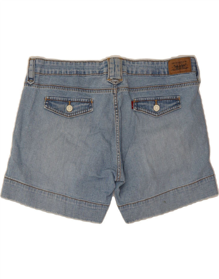 LEVI'S Womens 545 Denim Shorts US 12 Large W36 Blue Cotton Vintage Levi's and Second-Hand Levi's from Messina Hembry 