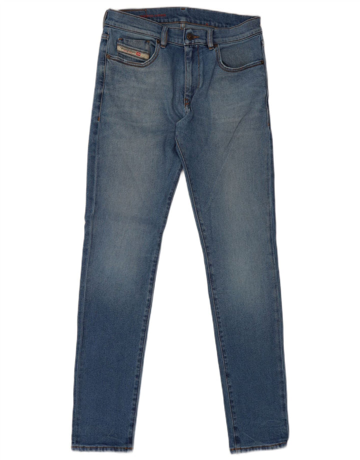 Diesel Herren Skinny Jeans W30 L32 Blaue Baumwolle