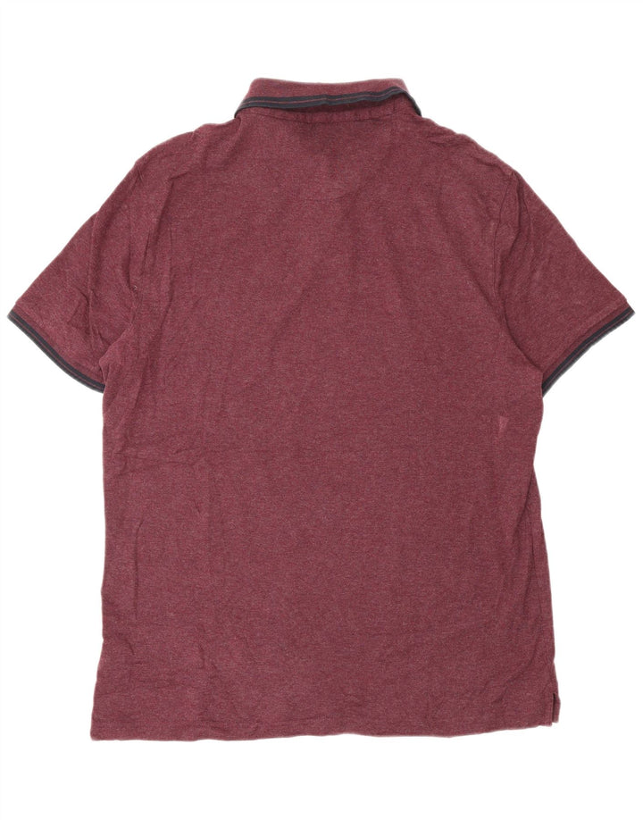 MICHAEL KORS Herren Poloshirt Medium Burgund Baumwolle