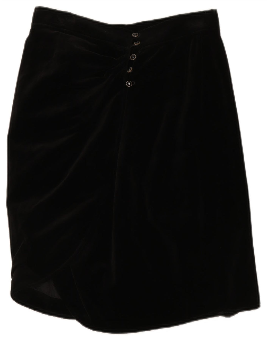 UNGARO Damen Gerader Rock W30 Medium Schwarz