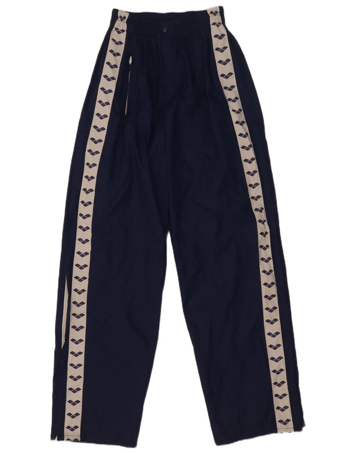 Arena Wasserdichte Damenhose mit Grafik, Größe M, W28, L31, Marineblau, Polyamid