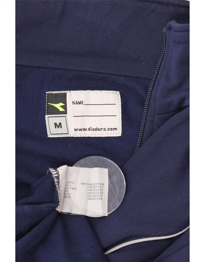 DIADORA Herren-Trainingsanzug-Oberteil, Mittelgroßes marineblaues Polyester