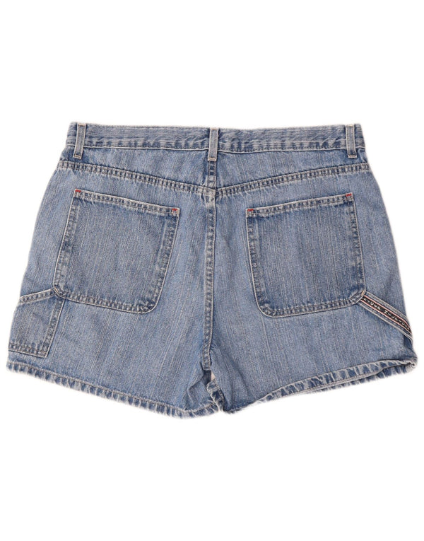 TOMMY HILFIGER Damen Jeansshorts US 14 XL W36 Blaue Baumwolle