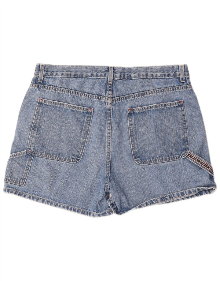 TOMMY HILFIGER Damen Jeansshorts US 14 XL W36 Blaue Baumwolle
