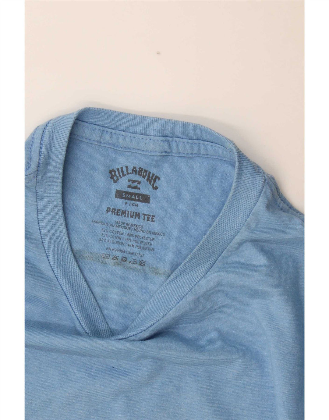 Billabong Herren-T-Shirt mit Grafik, Größe S, Blau, Baumwolle
