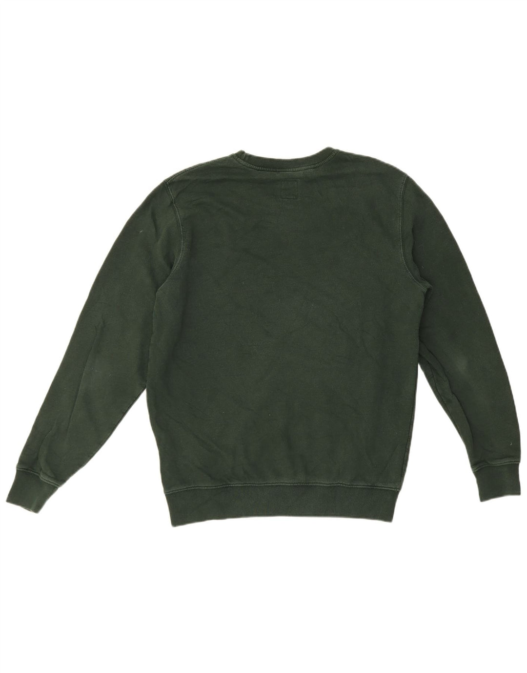 Vans Herren-Sweatshirt mit Grafik, Größe S, grüne Baumwolle