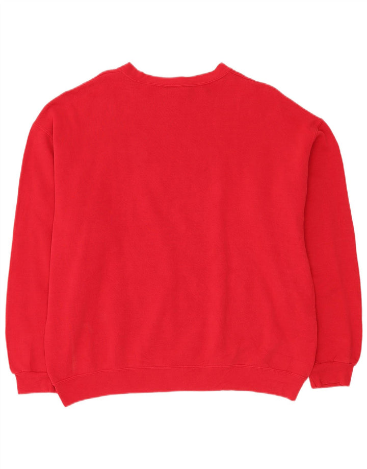 LEE Herren Sweatshirt Pullover XL Rot Baumwolle