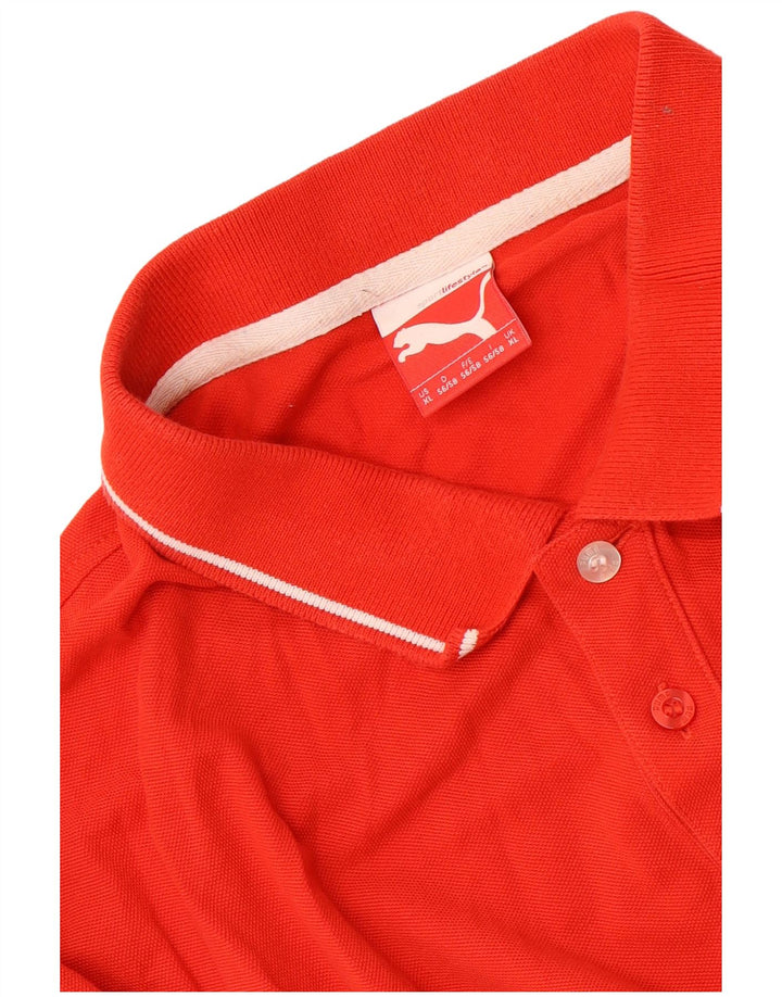 Puma Herren Poloshirt XL Rot
