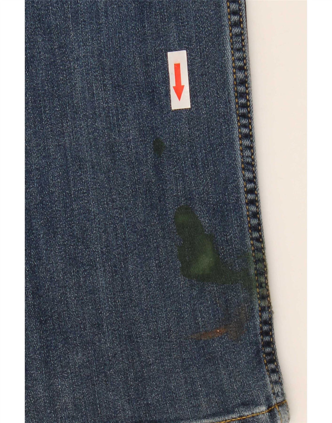 Lee Herren Brooklyn Straight Jeans W36 L30 Blaue Baumwolle