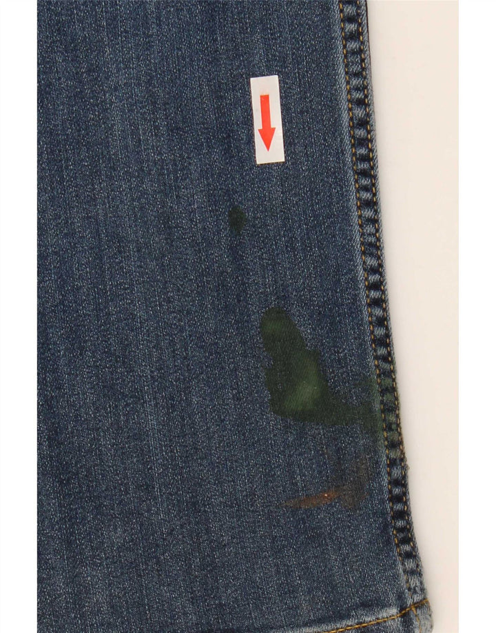 Lee Herren Brooklyn Straight Jeans W36 L30 Blaue Baumwolle