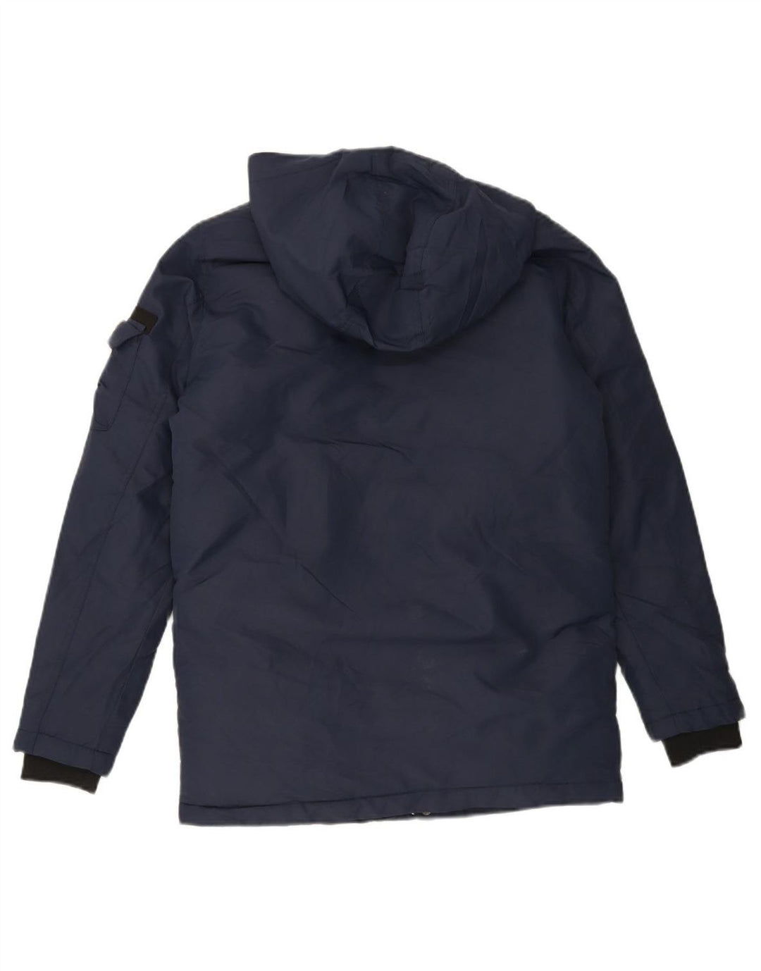 JACK & JONES Boys Hooded Windbreaker Jacket 13-14 Years Navy Blue