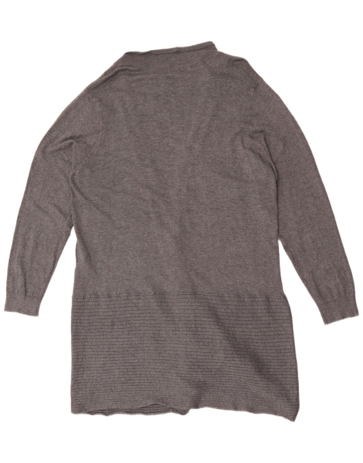 Marks & Spencer Damen Autograph Longline Cardigan Pullover UK 16 Large Grau