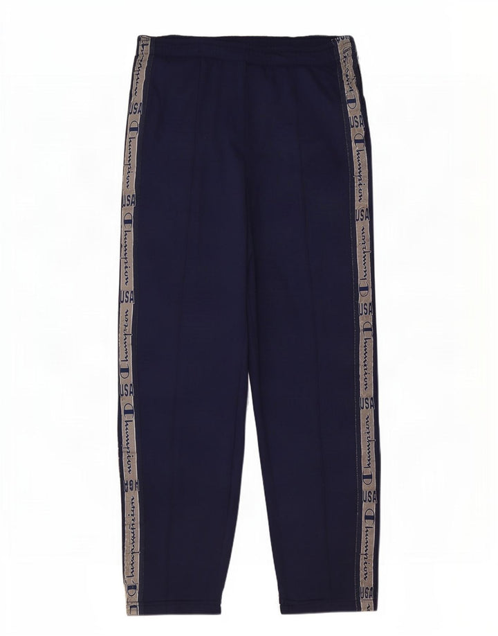 Champion Herren-Trainingshose mit Grafik, groß, Marineblau, Farbblock