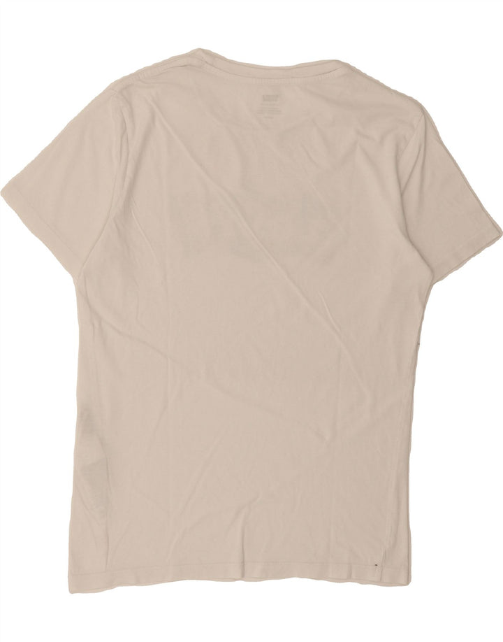 LEVI'S Mens Graphic T-Shirt Top Small White Cotton Vintage Levi's and Second-Hand Levi's from Messina Hembry 