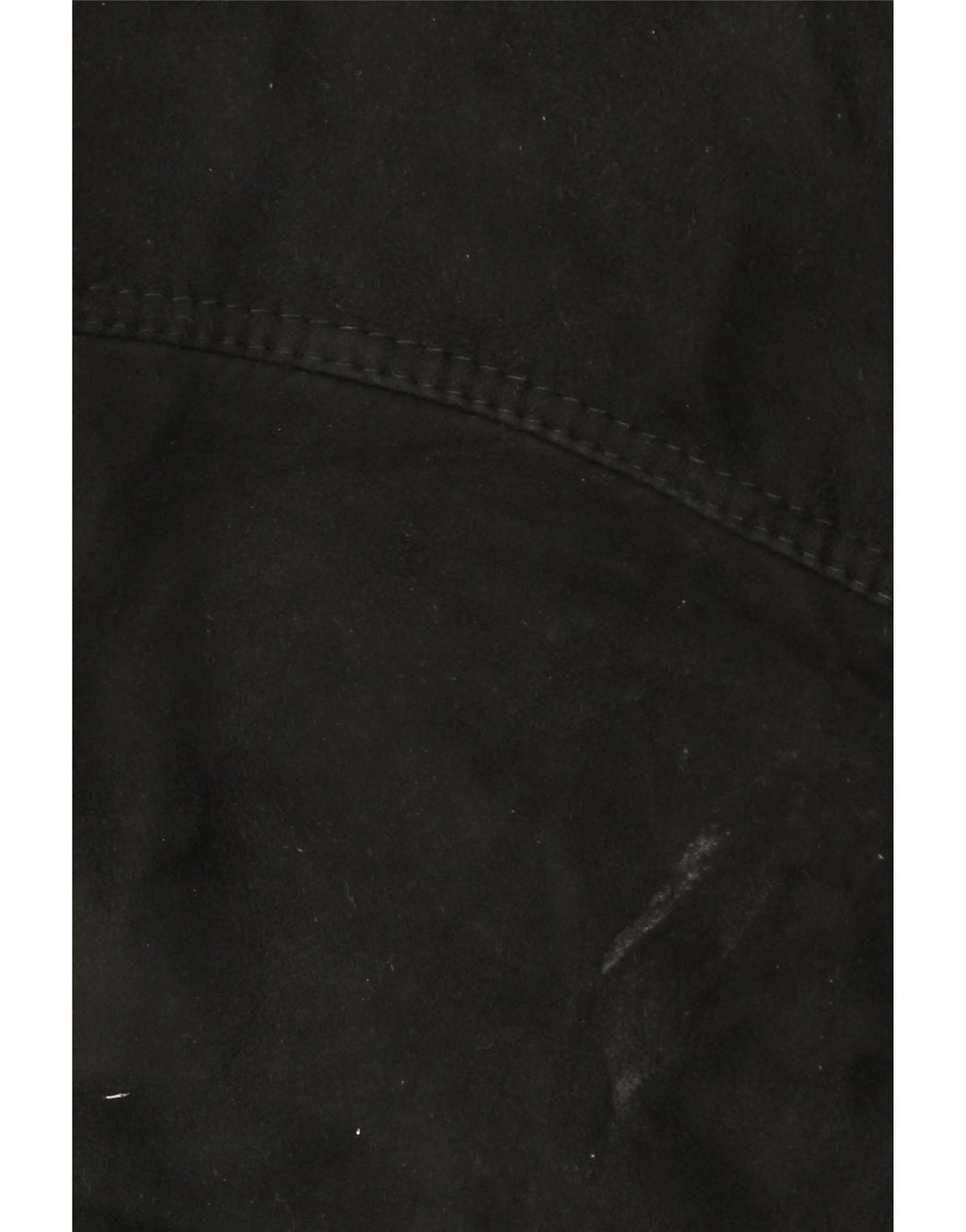 Vintage Herren Shearling Jacke IT 50 Großes schwarzes Shearling