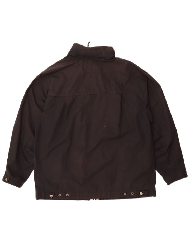 Jack Wolfskin Herren Regenjacke UK 40 Large Schwarz Polyester