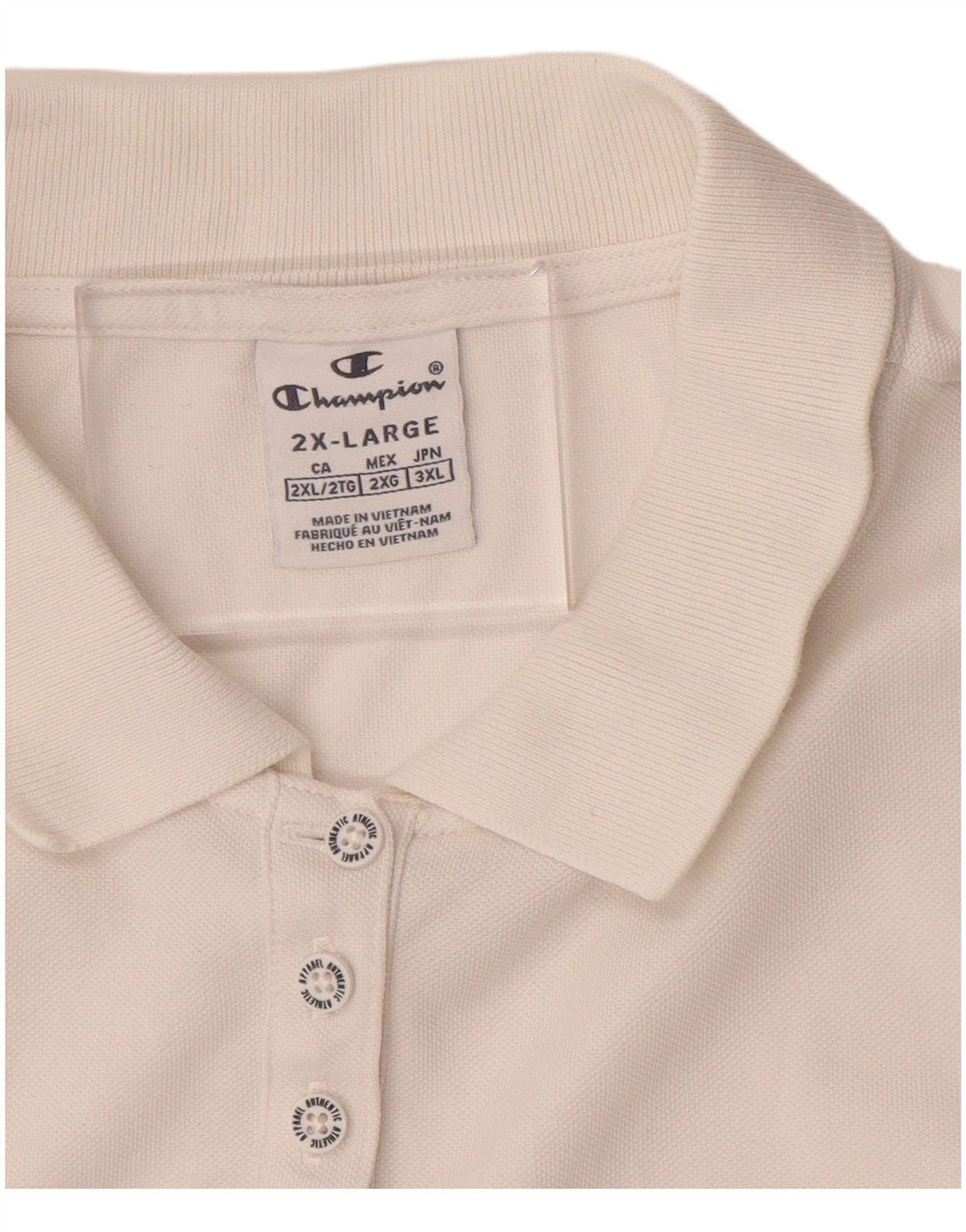 CHAMPION Damen Poloshirt UK 20 2XL Weiß