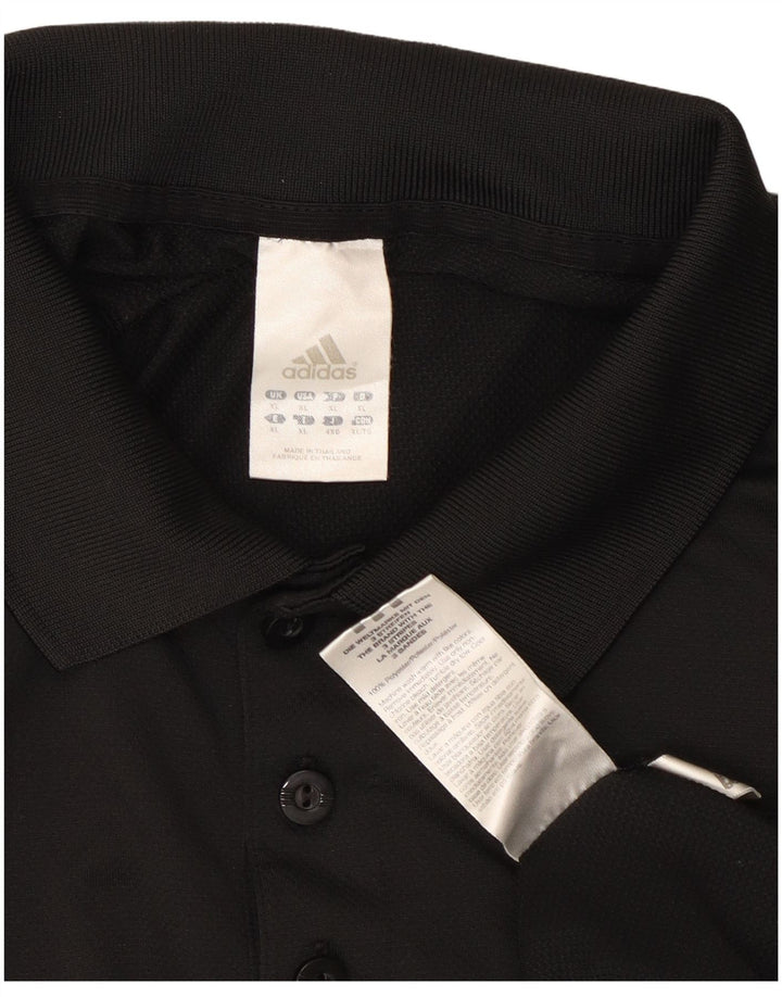 Adidas Herren Climacool Poloshirt XL Schwarz Polyester